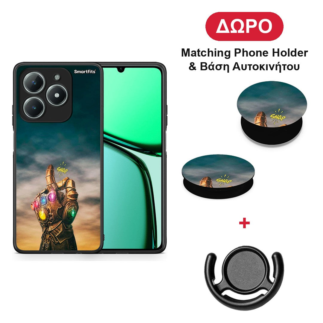 Infinity Snap - Realme C63 4G θήκη + Δώρο Phone Holder & Βάση Αυτοκινήτου