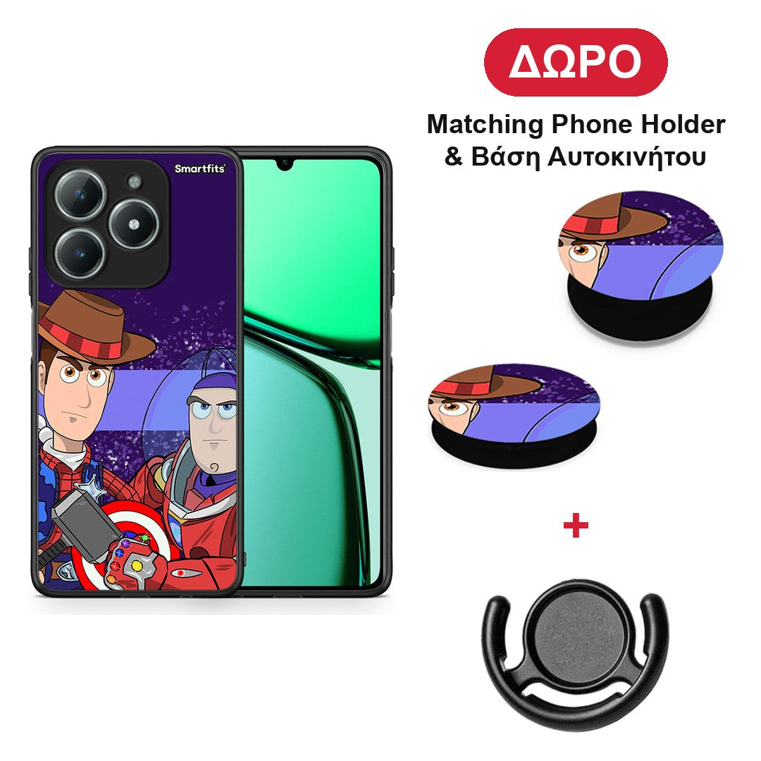 Infinity Story - Realme C63 4G θήκη + Δώρο Phone Holder & Βάση Αυτοκινήτου
