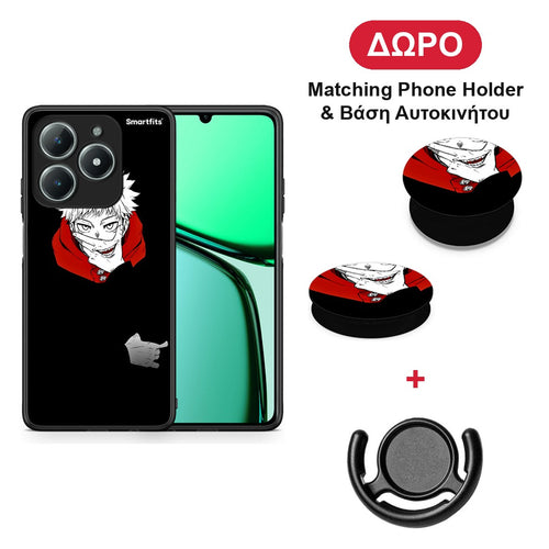 Itadori Anime - Realme C63 4G θήκη + Δώρο Phone Holder & Βάση Αυτοκινήτου