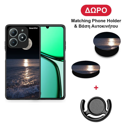 Landscape Moon - Realme C63 4G θήκη + Δώρο Phone Holder & Βάση Αυτοκινήτου