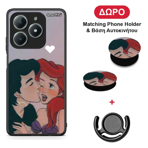 Mermaid Couple - Realme C63 4G θήκη + Δώρο Phone Holder & Βάση Αυτοκινήτου
