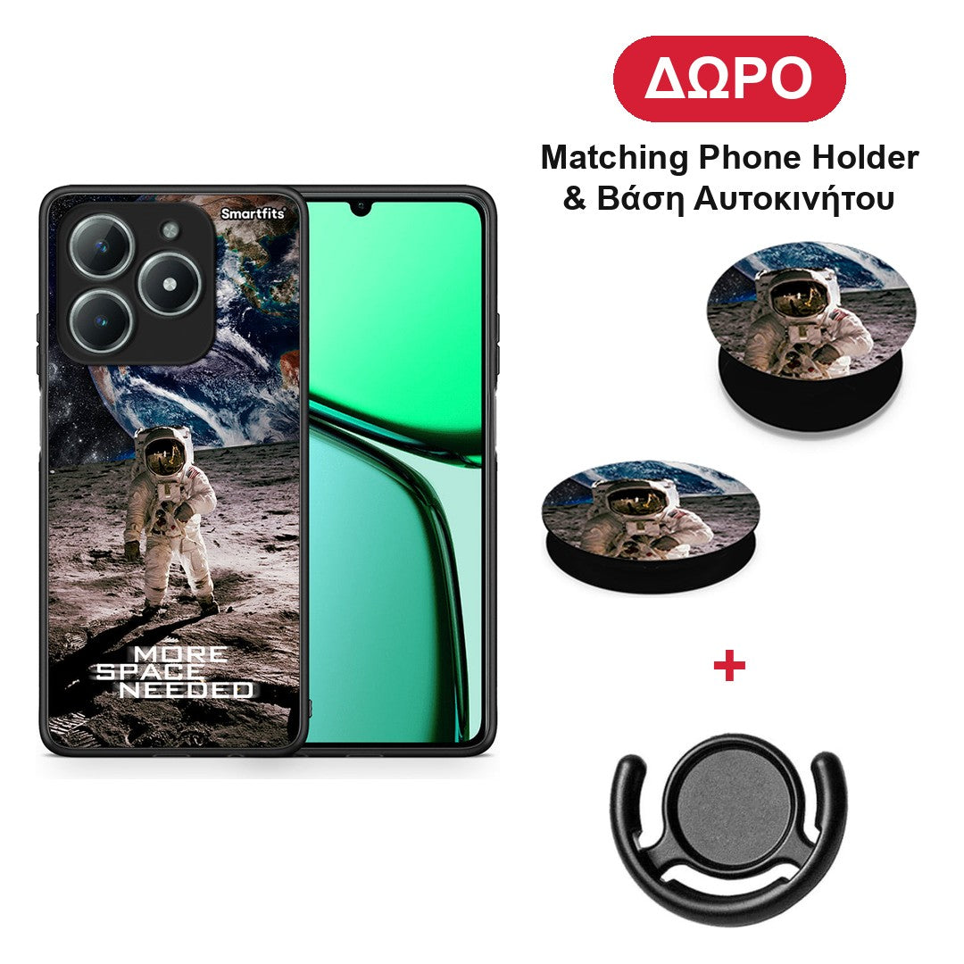 More Space - Realme C63 4G θήκη + Δώρο Phone Holder & Βάση Αυτοκινήτου