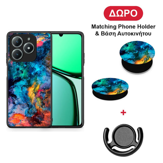 Paint Crayola - Realme C63 4G θήκη + Δώρο Phone Holder & Βάση Αυτοκινήτου
