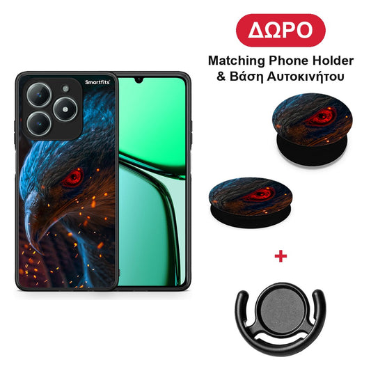 PopArt Eagle - Realme C63 4G θήκη + Δώρο Phone Holder & Βάση Αυτοκινήτου