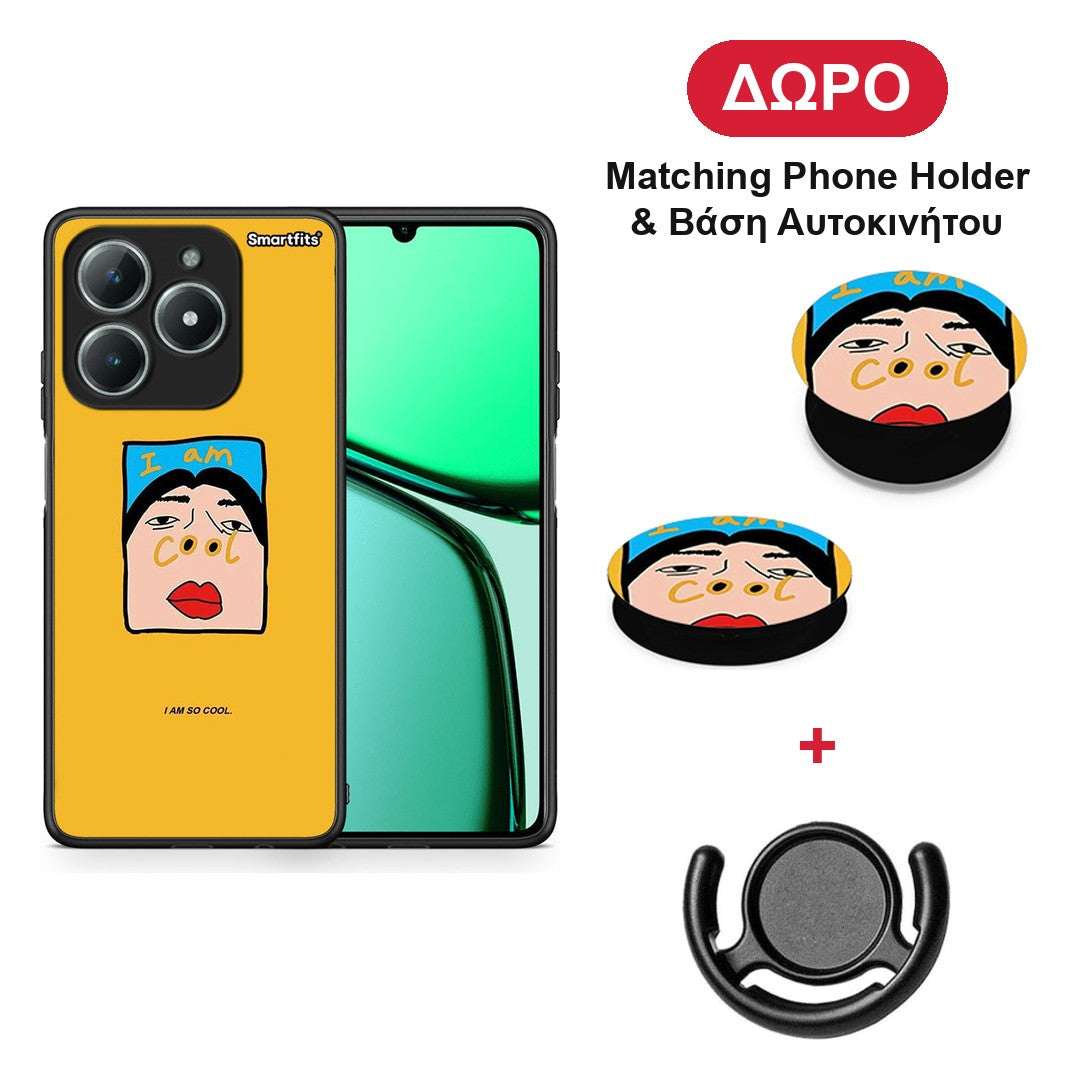 So Cool - Realme C63 4G θήκη + Δώρο Phone Holder & Βάση Αυτοκινήτου