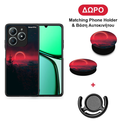 Tropic Sunset - Realme C63 4G θήκη + Δώρο Phone Holder & Βάση Αυτοκινήτου