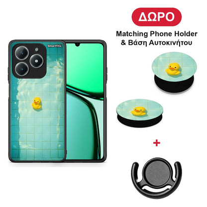 Yellow Duck - Realme C63 4G θήκη + Δώρο Phone Holder & Βάση Αυτοκινήτου