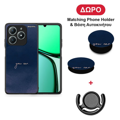 You Can - Realme C63 4G θήκη + Δώρο Phone Holder & Βάση Αυτοκινήτου