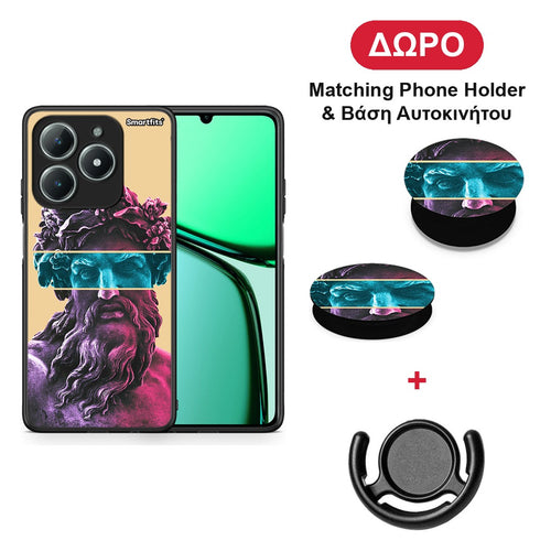 Zeus Art - Realme C63 4G θήκη + Δώρο Phone Holder & Βάση Αυτοκινήτου
