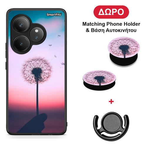 Boho Wish - Realme GT 6 5G θήκη + Δώρο Phone Holder & Βάση Αυτοκινήτου