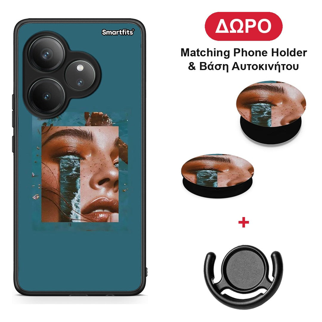 Cry An Ocean - Realme GT 6 5G θήκη + Δώρο Phone Holder & Βάση Αυτοκινήτου