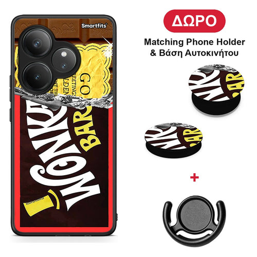 Golden Ticket - Realme GT 6 5G θήκη + Δώρο Phone Holder & Βάση Αυτοκινήτου
