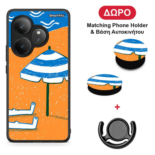 Summering - Realme GT 6 5G θήκη + Δώρο Phone Holder & Βάση Αυτοκινήτου