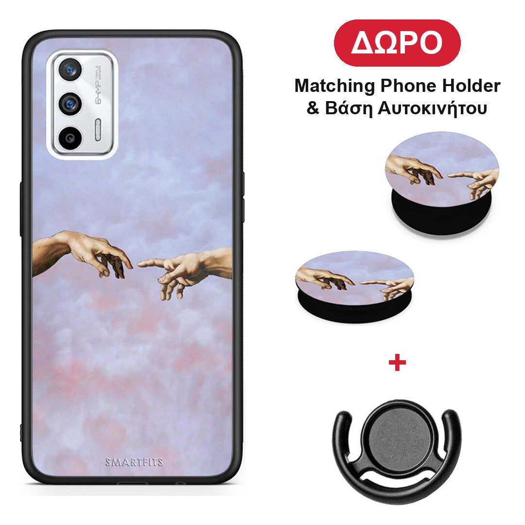 Adam Hand - Realme GT θήκη + Δώρο Phone Holder & Βάση Αυτοκινήτου