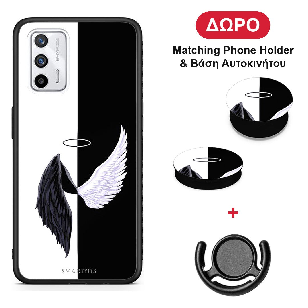 Angels Demons - Realme GT θήκη + Δώρο Phone Holder & Βάση Αυτοκινήτου