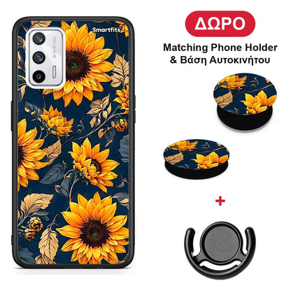 Autumn Sunflowers - Realme GT θήκη + Δώρο Phone Holder & Βάση Αυτοκινήτου