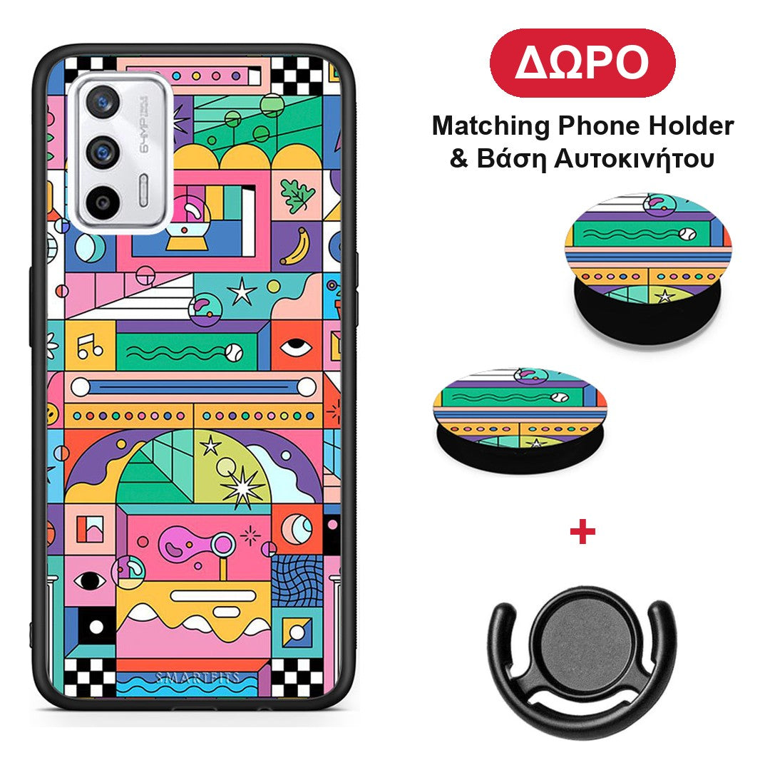 Bubbles Soap - Realme GT θήκη + Δώρο Phone Holder & Βάση Αυτοκινήτου