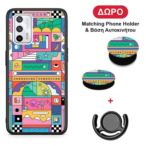Bubbles Soap - Realme GT θήκη + Δώρο Phone Holder & Βάση Αυτοκινήτου