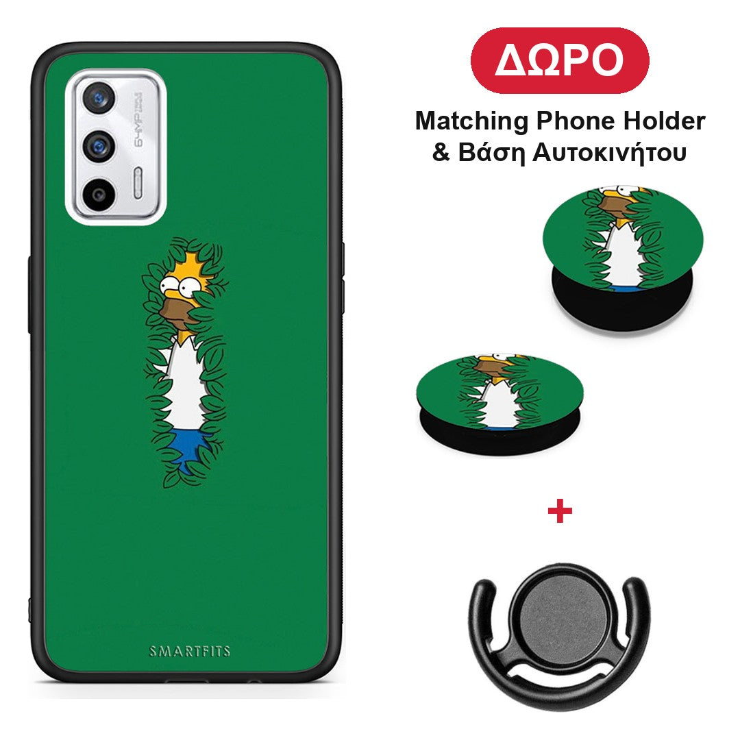 Bush Man - Realme GT θήκη + Δώρο Phone Holder & Βάση Αυτοκινήτου