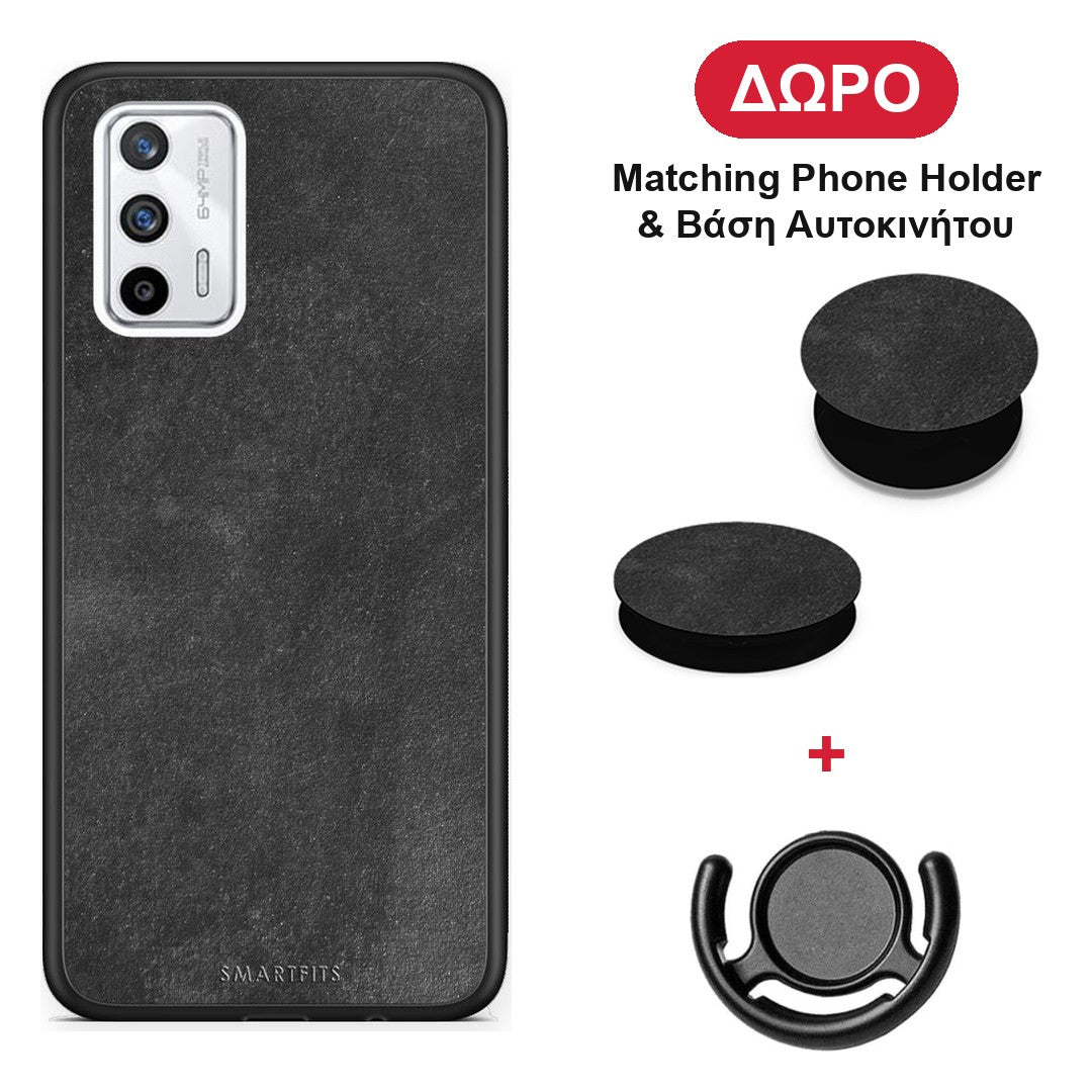 Color Black Slate - Realme GT θήκη + Δώρο Phone Holder & Βάση Αυτοκινήτου