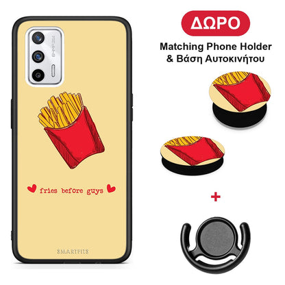 Fries Before Guys - Realme GT θήκη + Δώρο Phone Holder & Βάση Αυτοκινήτου
