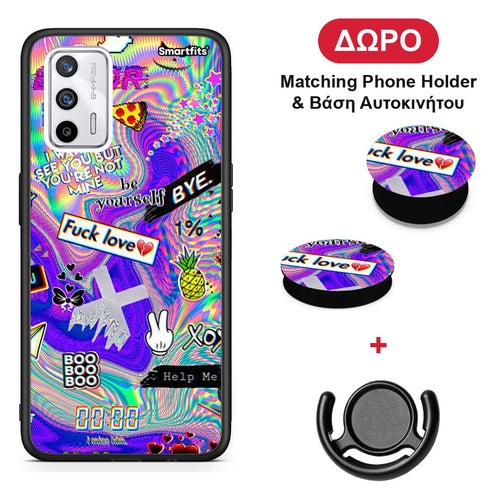 Game Over - Realme GT θήκη + Δώρο Phone Holder & Βάση Αυτοκινήτου