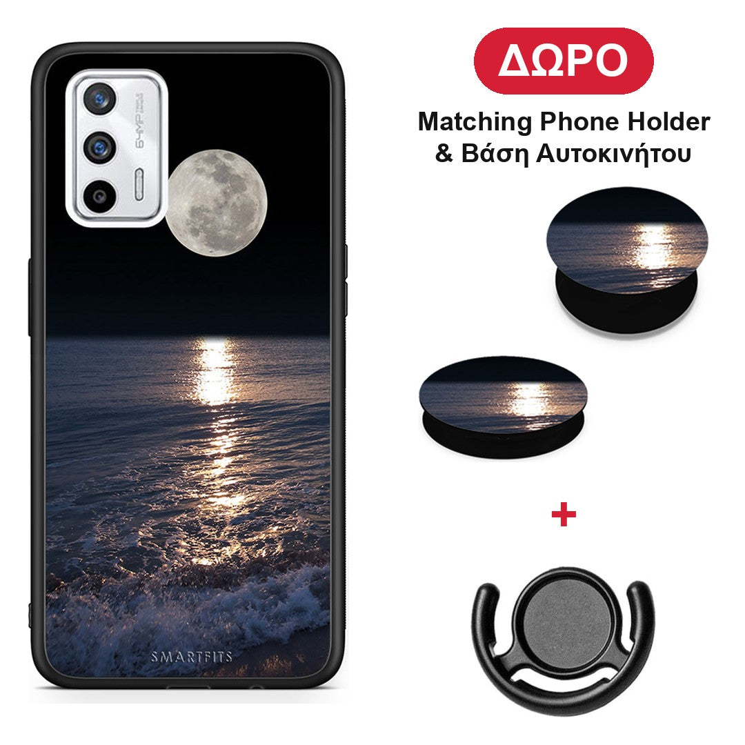 Landscape Moon - Realme GT θήκη + Δώρο Phone Holder & Βάση Αυτοκινήτου