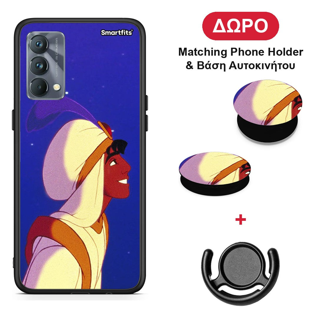 Alladin And Jasmine Love 1 - Realme GT Master θήκη + Δώρο Phone Holder & Βάση Αυτοκινήτου