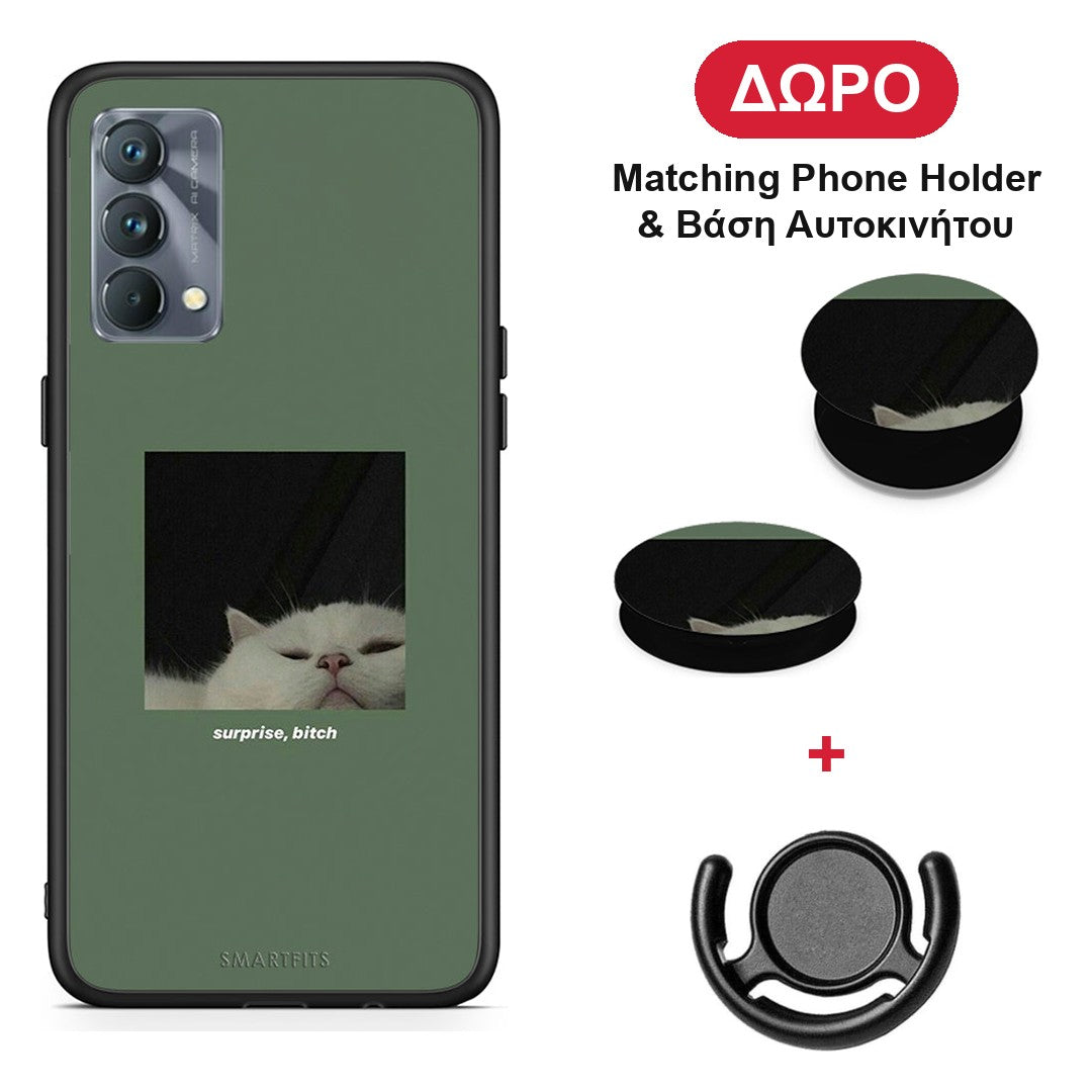 Bitch Surprise - Realme GT Master θήκη + Δώρο Phone Holder & Βάση Αυτοκινήτου