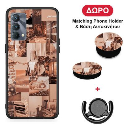 Collage You Can - Realme GT Master θήκη + Δώρο Phone Holder & Βάση Αυτοκινήτου