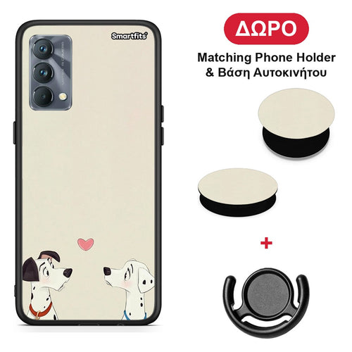 Dalmatians Love - Realme GT Master θήκη + Δώρο Phone Holder & Βάση Αυτοκινήτου