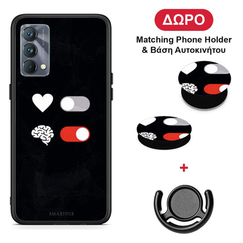 Heart Vs Brain - Realme GT Master θήκη + Δώρο Phone Holder & Βάση Αυτοκινήτου