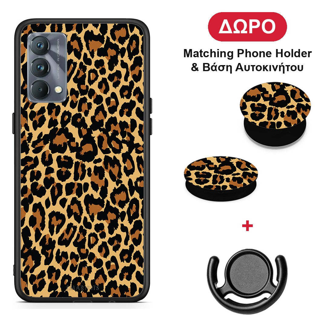 Animal Leopard - Realme GT Master θήκη + Δώρο Phone Holder & Βάση Αυτοκινήτου