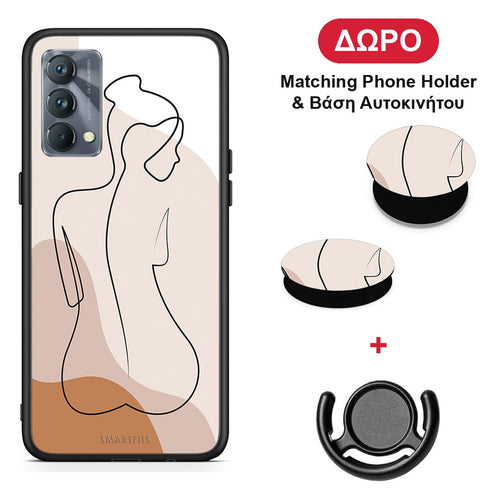 LineArt Woman - Realme GT Master θήκη + Δώρο Phone Holder & Βάση Αυτοκινήτου