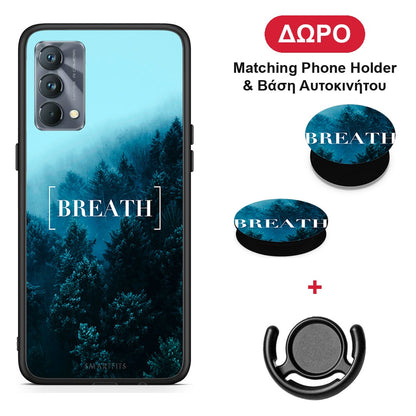Quote Breath - Realme GT Master θήκη + Δώρο Phone Holder & Βάση Αυτοκινήτου