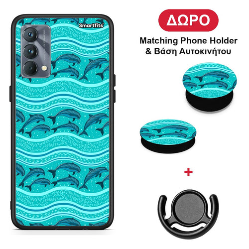 Swimming Dolphins - Realme GT Master θήκη + Δώρο Phone Holder & Βάση Αυτοκινήτου
