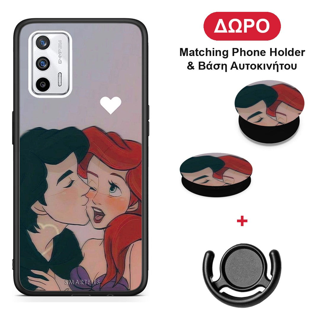 Mermaid Couple - Realme GT θήκη + Δώρο Phone Holder & Βάση Αυτοκινήτου
