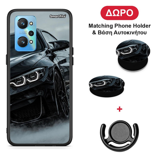 Black BMW - Realme GT Neo 2 θήκη + Δώρο Phone Holder & Βάση Αυτοκινήτου