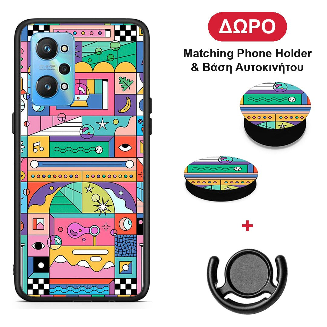 Bubbles Soap - Realme GT Neo 2 θήκη + Δώρο Phone Holder & Βάση Αυτοκινήτου