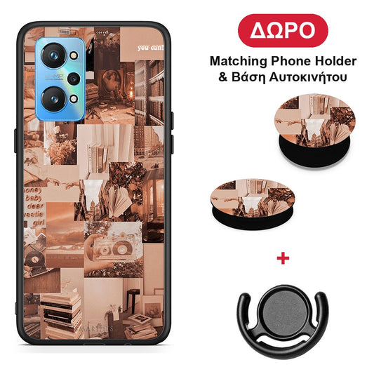 Collage You Can - Realme GT Neo 2 θήκη + Δώρο Phone Holder & Βάση Αυτοκινήτου