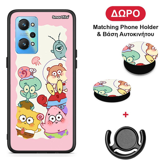 Cute Companion - Realme GT Neo 2 θήκη + Δώρο Phone Holder & Βάση Αυτοκινήτου