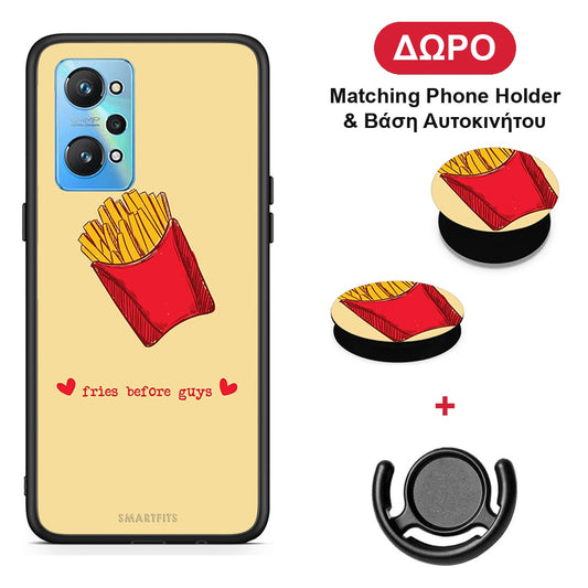 Fries Before Guys - Realme GT Neo 2 θήκη + Δώρο Phone Holder & Βάση Αυτοκινήτου