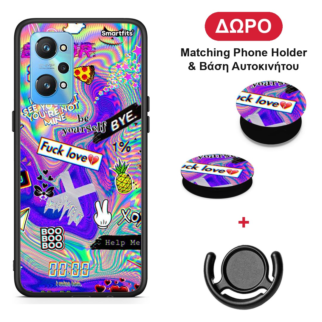 Game Over - Realme GT Neo 2 θήκη + Δώρο Phone Holder & Βάση Αυτοκινήτου