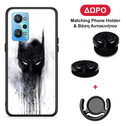 Hero Paint Bat - Realme GT Neo 2 θήκη + Δώρο Phone Holder & Βάση Αυτοκινήτου