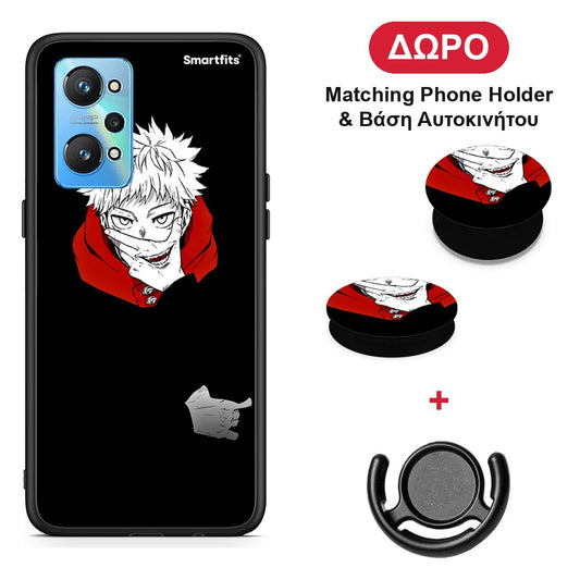 Itadori Anime - Realme GT Neo 2 θήκη + Δώρο Phone Holder & Βάση Αυτοκινήτου
