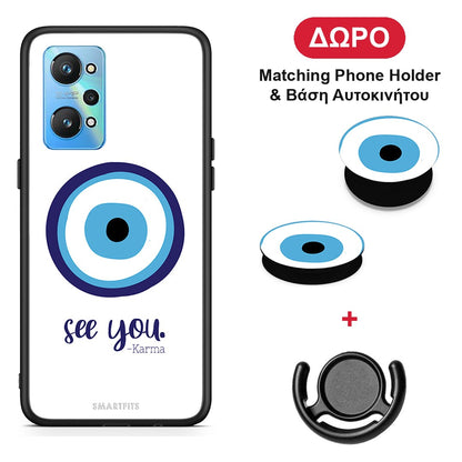 Karma Says - Realme GT Neo 2 θήκη + Δώρο Phone Holder & Βάση Αυτοκινήτου
