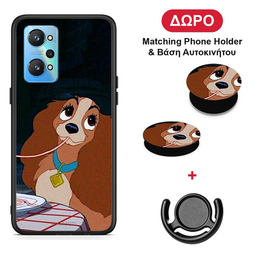 Lady And Tramp 2 - Realme GT Neo 2 θήκη + Δώρο Phone Holder & Βάση Αυτοκινήτου