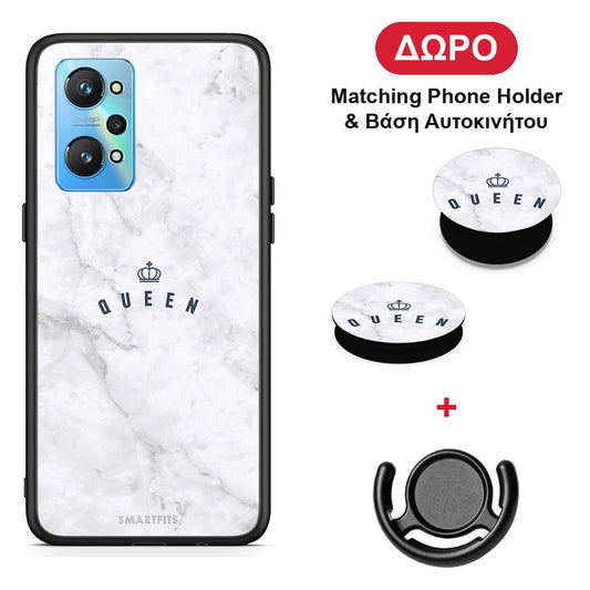 Marble Queen - Realme GT Neo 2 θήκη + Δώρο Phone Holder & Βάση Αυτοκινήτου