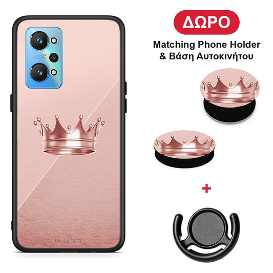 Minimal Crown - Realme GT Neo 2 θήκη + Δώρο Phone Holder & Βάση Αυτοκινήτου