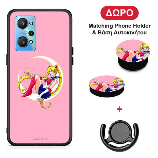 Moon Girl - Realme GT Neo 2 θήκη + Δώρο Phone Holder & Βάση Αυτοκινήτου